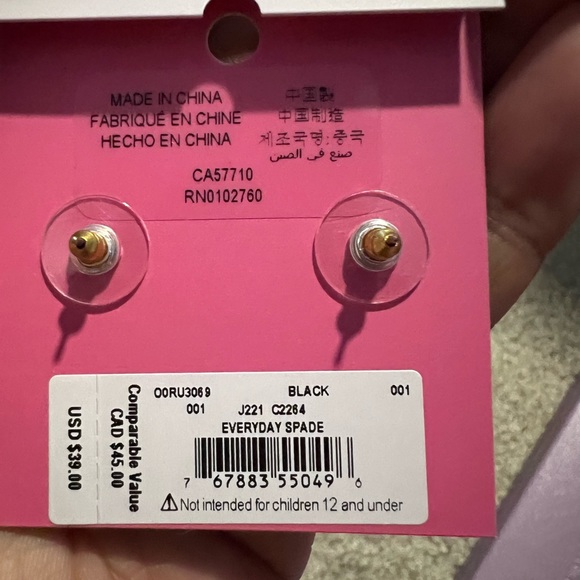 Brand New Kate Spade earrings - Picture 2 of 3